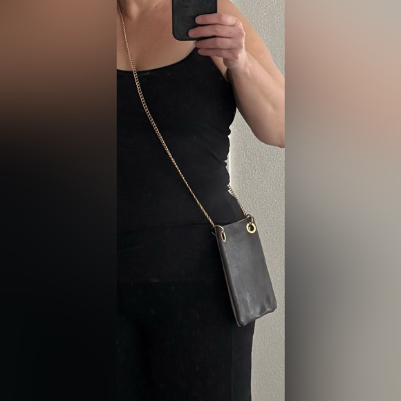 NEW Leather cell phone crossbody/pouch - Picture 12 of 12